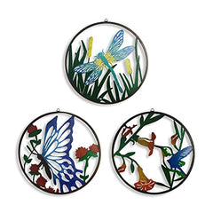 3 Pack Metal Wall Art Decoration