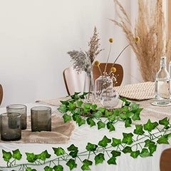 Artificial Plants Greeny Chain Wall Hanging Leaves for Home Room Garden Wedding Garland Outside Decoration