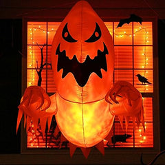 Rotating Flame Fire Light  Decoration The Window/Tree, Blow Up Spooky Ghost Decorations