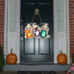 Halloween Door Sign Hanging Decoration