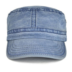 Cadet Army Caps Unique Design Vintage Flat Top Hats