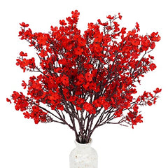 6 Pcs Baby's Breath Artificial Flowers  Christmas Decoration