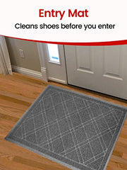 Universal Doormat |  XL Size 42â€?x 35â€?| Anti-Slip Durable & Washable | Low Profile, Dirt & Dust Absorber