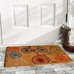 Bicycles Doormat, 24" x 36"