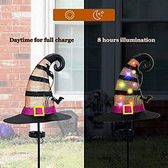 Halloween Metal Stakes Yard Decoration
