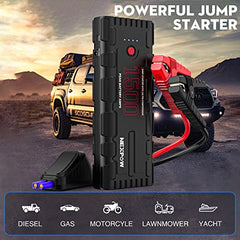 Car Jump Starter, 21800mAh 12V Portable Car Battery Starter