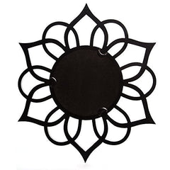 Black Round Ornate for Wall Decor