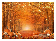 Fall Photography Backdrop Thanksgiving Party Supplies Autumn Pumpkin Friendsgiving Background
