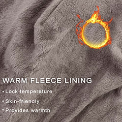 Men's Beanie w/ Visor -Warm Winter Knit Earflaps Hats
