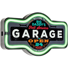 Big Daddy's Garage - Vintage Advertising Marquee LED Neon Light Sign