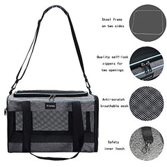 Soft-Sided  Cat Carriers-Medium