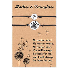 Mother Daughter Bracelets Set Best Gifts for Mothers Day