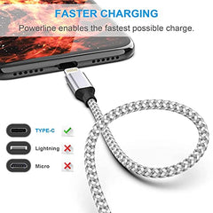iPhone Charger Apple MFi Certified 6Pack 3/3/6/6/6/10 FT Fast Charging Compatible iPhone 13 12 11 Pro Max XS X