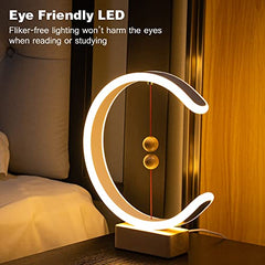 Modern LED Desk Lamp Smart Magnetic Suspension Balance Light
