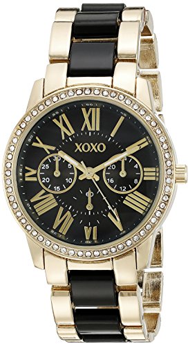 Holiday Sale!  Women's Gold-Tone and Black Bracelet Watch