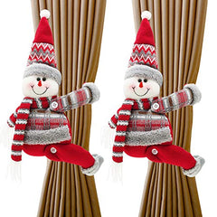 2 Pieces Christmas Curtain Buckle