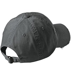 Scuba Dive Flag Distressed : Mens Adjustable Hat