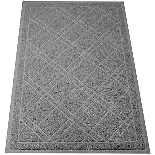 Universal Doormat |  XL Size 42â€?x 35â€?| Anti-Slip Durable & Washable | Low Profile, Dirt & Dust Absorber