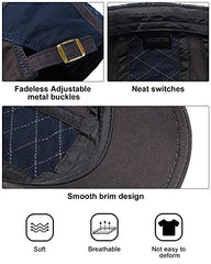 4 Pieces Newsboy Hats for Men Cabbie Cap Newsboy Flat Cap Ivy