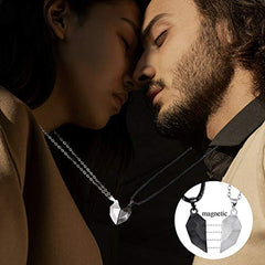 4Pcs Magnetic Couples Beads Bracelet & Necklace