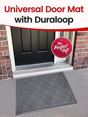 Universal Doormat |  XL Size 42â€?x 35â€?| Anti-Slip Durable & Washable | Low Profile, Dirt & Dust Absorber