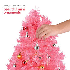 23â€?Mini Christmas Tree w/ Lights Ornaments & Presents