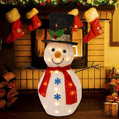 24 Inch Lighted snowman Christmas Decoration