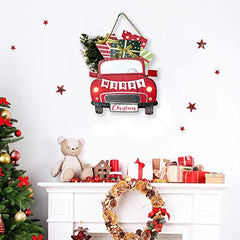 Merry Christmas LED Lighted Hanging Decoration