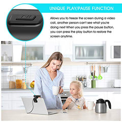Webcam- 8MP HD Computer Camera w/ Microphone, Pro Streaming w/  Privacy Shutter & Tripod