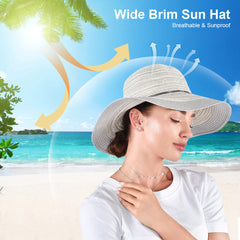 Beach Sun Hats Straw Hats for Women