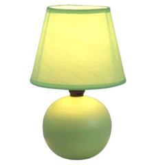 Mini Ceramic Globe Table Lamp