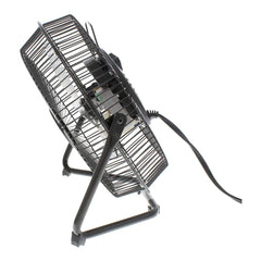 9 Inch 3 Speed Portable High Velocity Air Cooling Floor Fan, Black