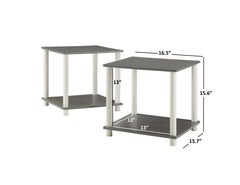 No-Tools 2 pack End Table