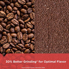 Coffee Grinder One Touch Push-Button Control, 2/3 Cup Bean Capacity, Stainless Steel