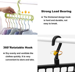 Pack of 6 Multifunctional  Closet Organizers and Storage,College Dorm Room Essentials