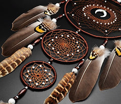 Large Dream Catchers w/ Feathers 26"