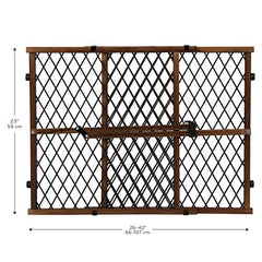 Position & Lock Baby Gate, Pressure-Mounted