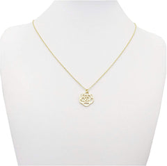 Tiny Gold Rose Choker Necklace, Dainty Cute Initial Pendant Necklace Rose