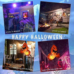 Halloween Inflatables Decoration White Ghost Coming Out of The Window/Tree, Blow Up Spooky Ghost