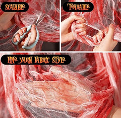 Halloween Creepy Cloth ,Spooky Fabric, Scary Gauze  Wall Doorway