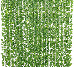Artificial Plants Greeny Chain Wall Hanging Leaves for Home Room Garden Wedding Garland Outside Decoration
