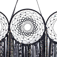 Triple Moon Goddess Dream Catcher, Handmade Unique Home Decoration