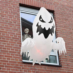 Rotating Flame Fire Light  Decoration The Window/Tree, Blow Up Spooky Ghost Decorations