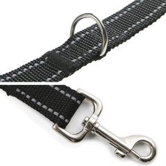 6FT Reflective Dog Leash for Large&Medium and Small Dogs, Strong and Durable  (Black, 1 inch X 6FT)
