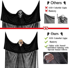 Halloween 11 ft Scary Ghost Hanging Decoration