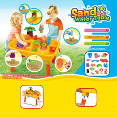Kids Play Sand & Water Table 2 in 1 Summer Beach Toys