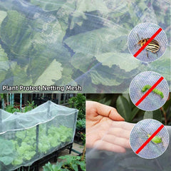 Ultra Fine Garden Mesh Netting, 6.6 x 9.9FT Bird Screen Barrier Netting, Thicken Plant Covers