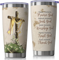 Christian Gifts for Women Men,Religious Gifts for Women Bible Verse Gift Spiritual Gifts for Women Inspirational Tumbler Gift Scripture Gifts,Birthday Gifts for Women Mom Sister Friend Christmas Gifts