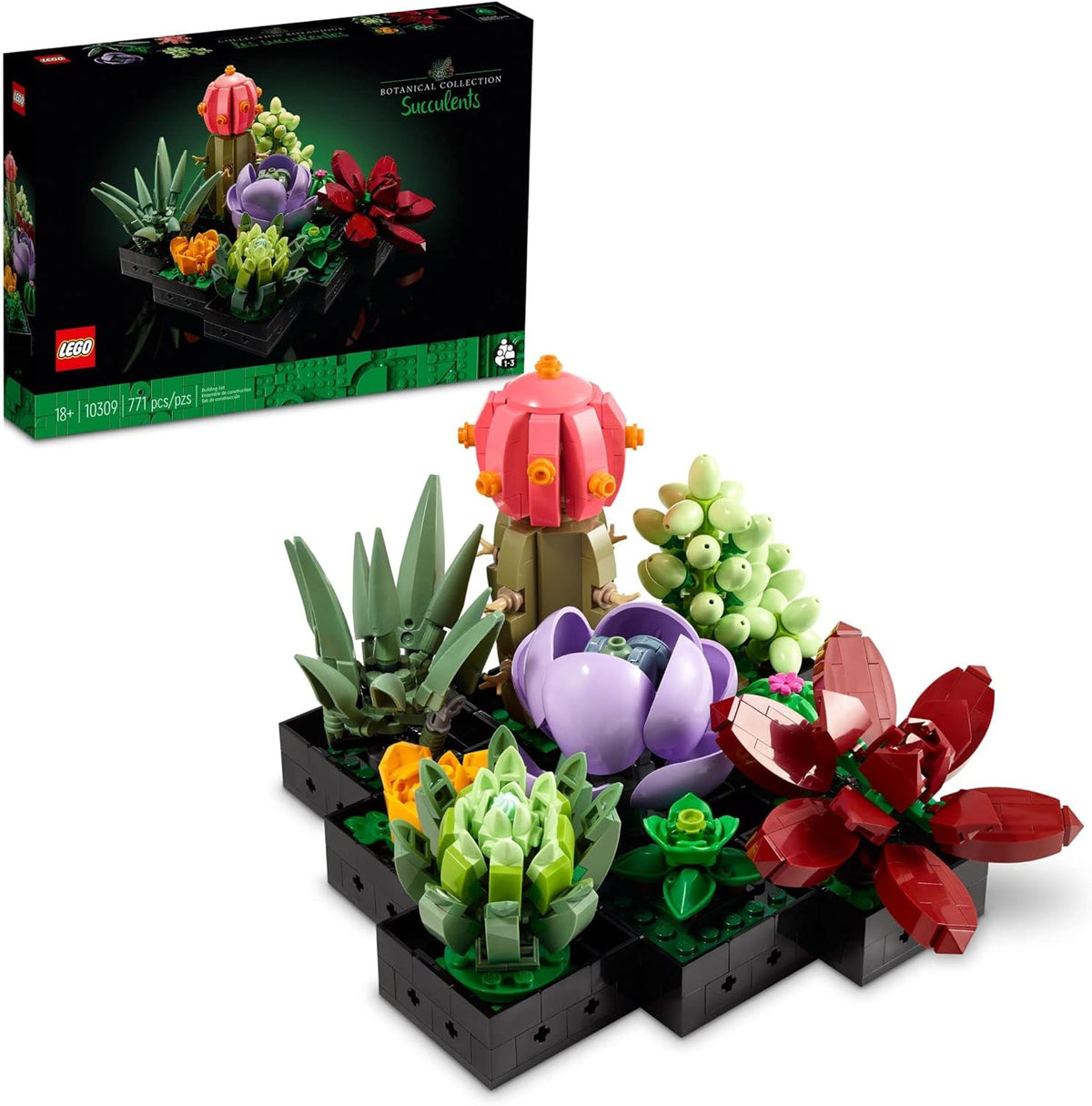 Artificial Plants Set for Adults, Home Decor, Birthday, Creative Housewarming Gifts, Botanical Collection, Flower Bouquet Kit