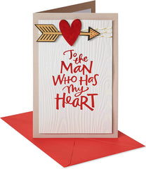 Romantic Valentine's Day Card for Him (Spending Life Loving You)